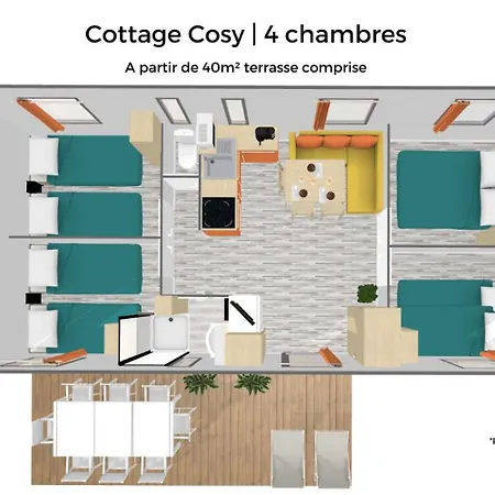 캠프장 L'oree De L'ocean - Vendee